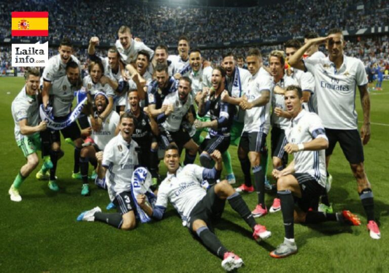 REAL MADRID BECAME THE CHAMPION OF SPAIN IN 2019/20 SEASON