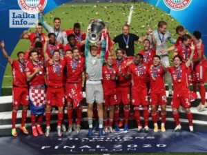Мюнхенская Бавария выиграла Лигу чемпионов / Bayern Munich won the Champions League