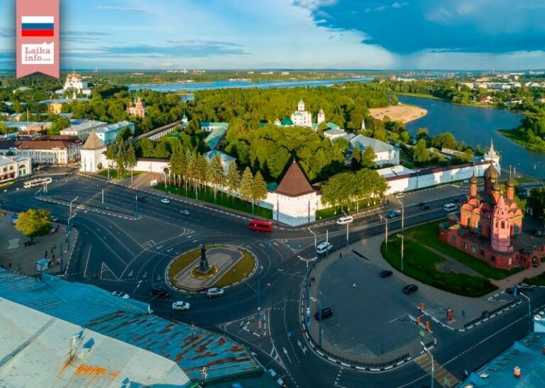 Ярославль - город Золотого кольца России / Yaroslavl is the city of the Golden ring of Russia