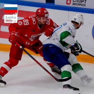 Хоккейный матч Спартак - Салават Юлаев / Spartak - Salavat Yulaev hockey match