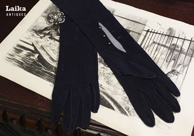 GANTS темно-синие перчатки