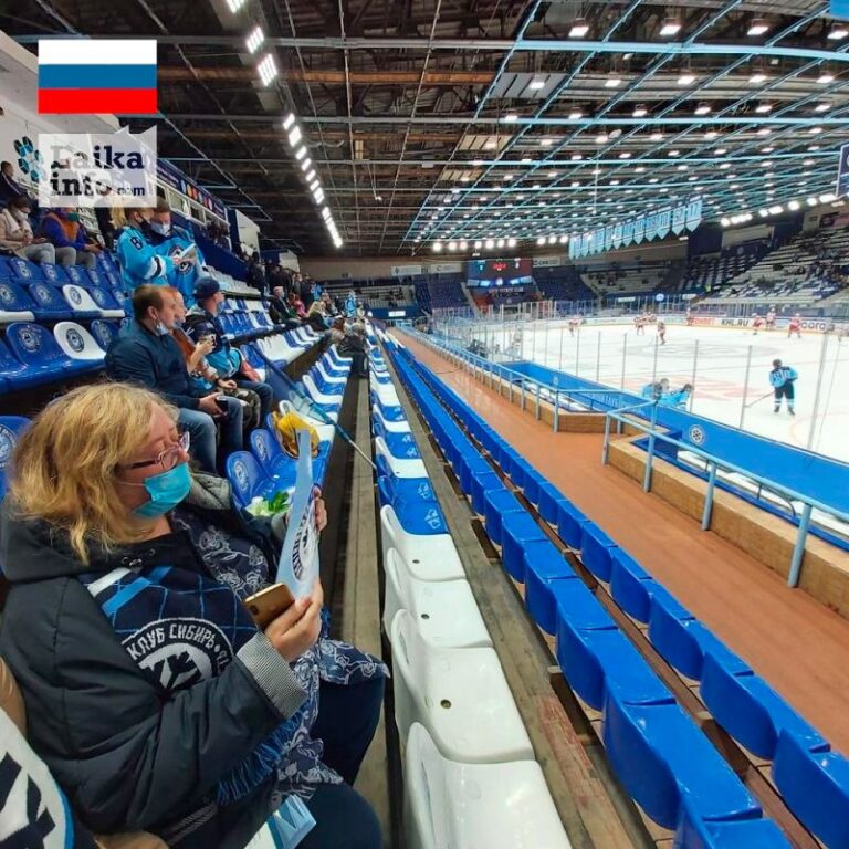 Матч КХЛ между Сибирью и ЦСКА / KHL match between Sibir and CSKA
