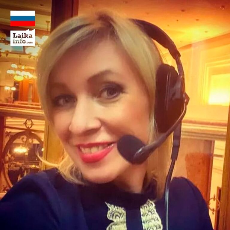 Представитель МИД РФ Мария Захарова Russian foreign Ministry spokesperson Maria Zakharova