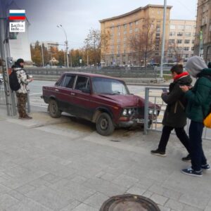 ДТП на Красном проспекте / Accident on Krasny Prospekt
