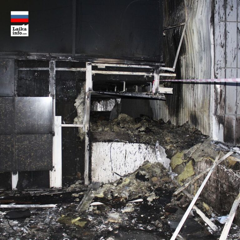 Последствия пожара в гостинице Император в Новосибирске Consequences of the fire at the Imperator hotel in Novosibirsk