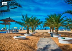 Пляж в Рас-эль-хайме / Beach at Ras-al-Khaimah