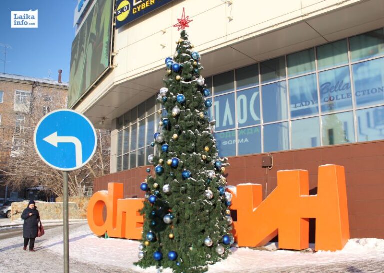 Новогодняя елка Новосибирска