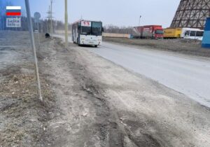 Немытый 13 автобус в Новосибирске