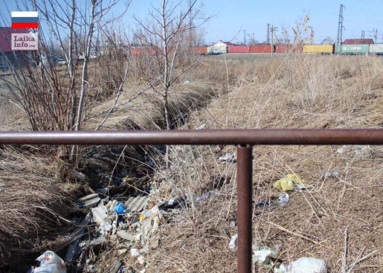 В р. п. Чик, овраг по ул. Терешковой каждый год пополняется мусором