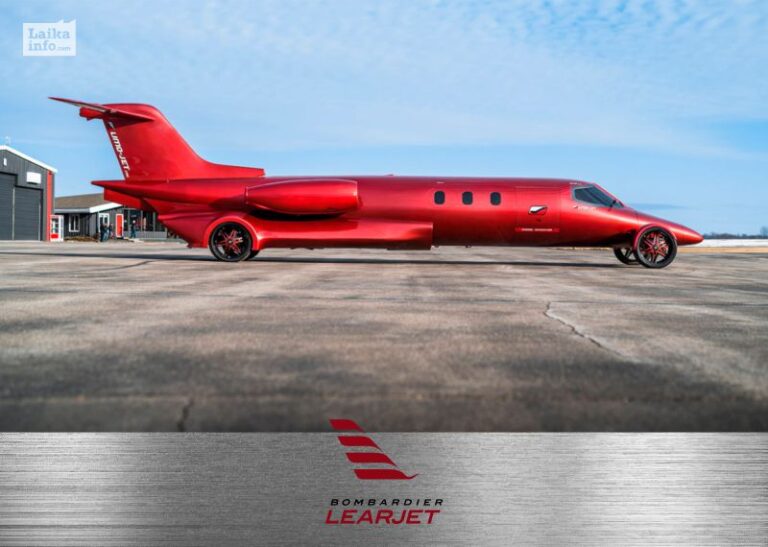 самолёт Learjet 001