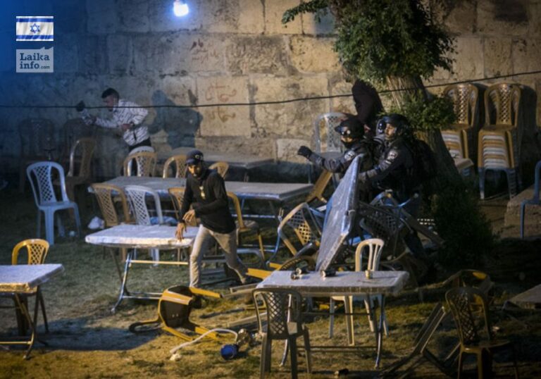 Столкновения в различных районах Иерусалима продолжались ночью
