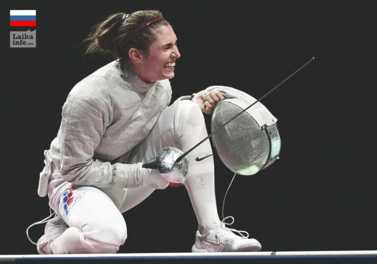 Олимпийская чемпионка саблистка Софья Позднякова
