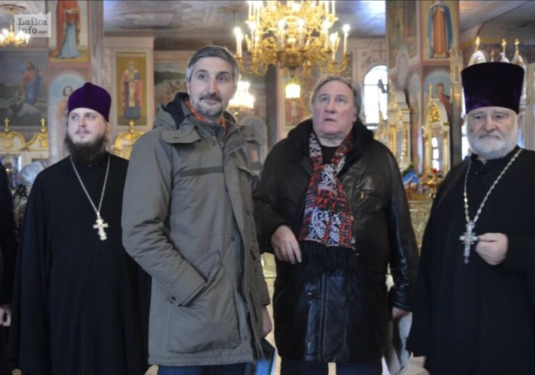 Жерар Депардье по следам Екатерины II также принял православную веру