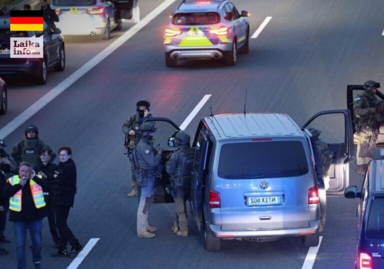В Германии вооруженный мужчина захватил автобус