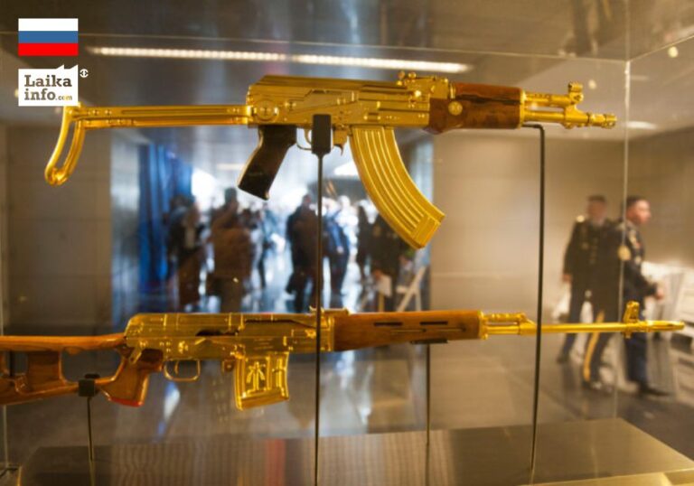 Жемчужина коллекции Саддама Хусейна — автомат Калашникова из чистого золота
