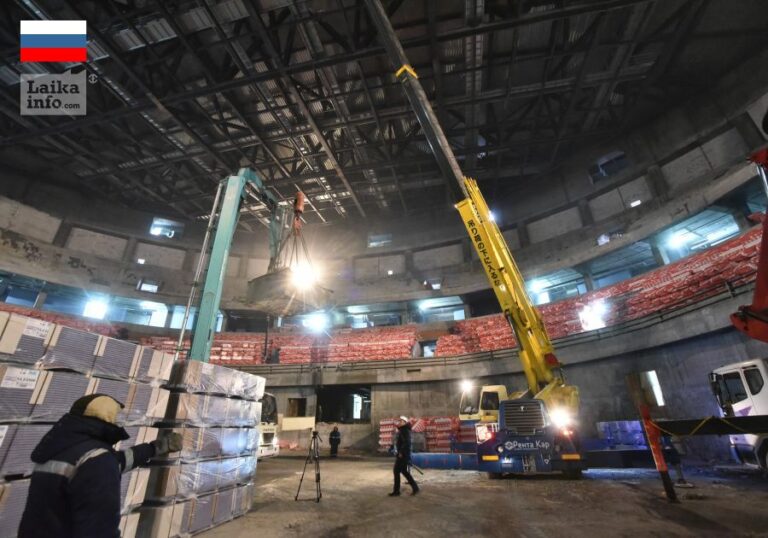 Эксплуатирующая организация «Новосибирск-Арена» подключилась к работам на стройплощадке нового ДЛС