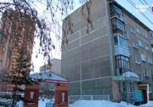 Стена дома №40 по ул. Крылова