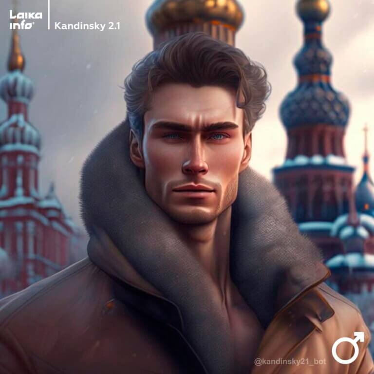 Россия, город Москва, портрет мужчины
